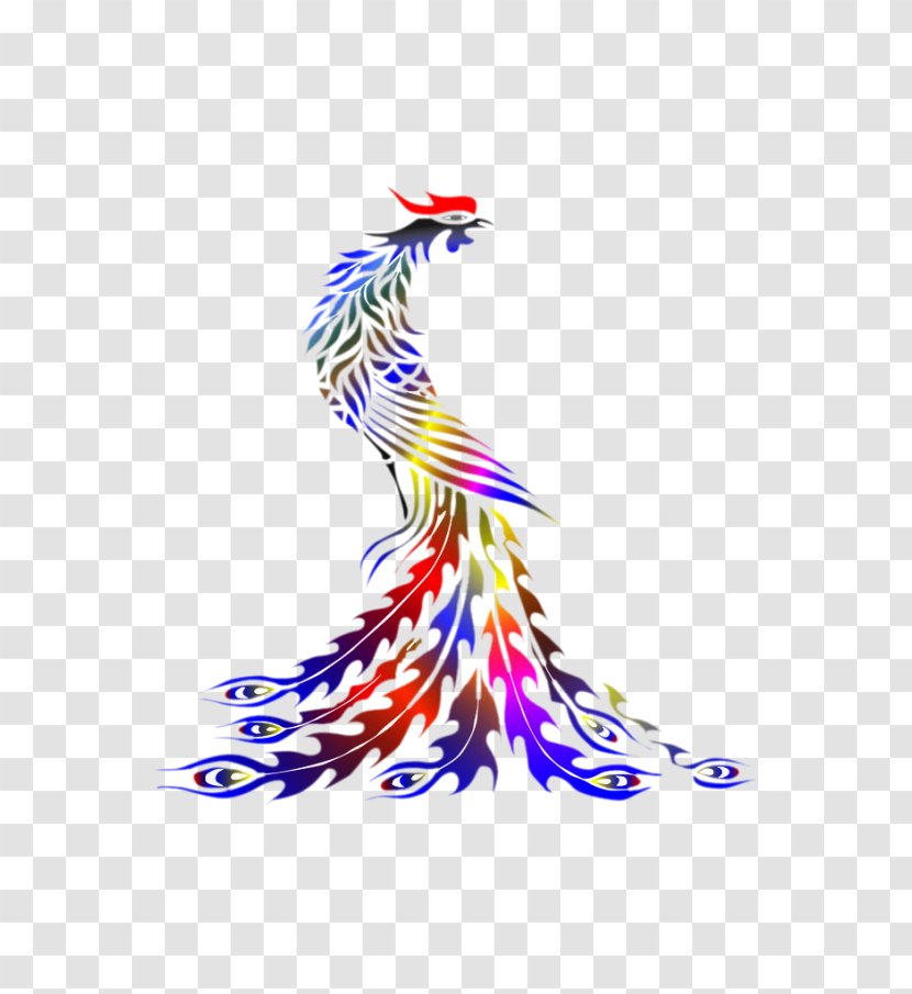 Fenghuang - Pattern - Phoenix Transparent PNG