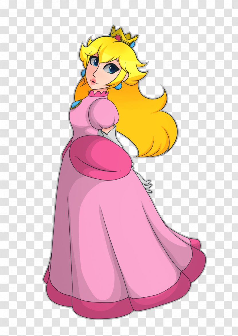 Princess Peach Super Mario Odyssey DeviantArt Bros. - Artist - Vertebrate Transparent PNG