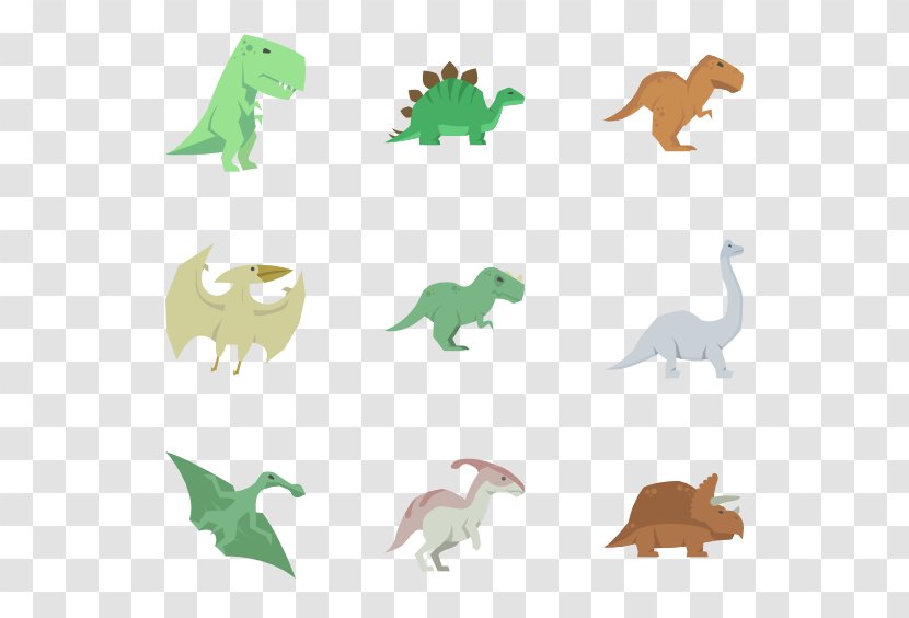 Dinosaur Vector - Animal Figure - Pixel Transparent PNG