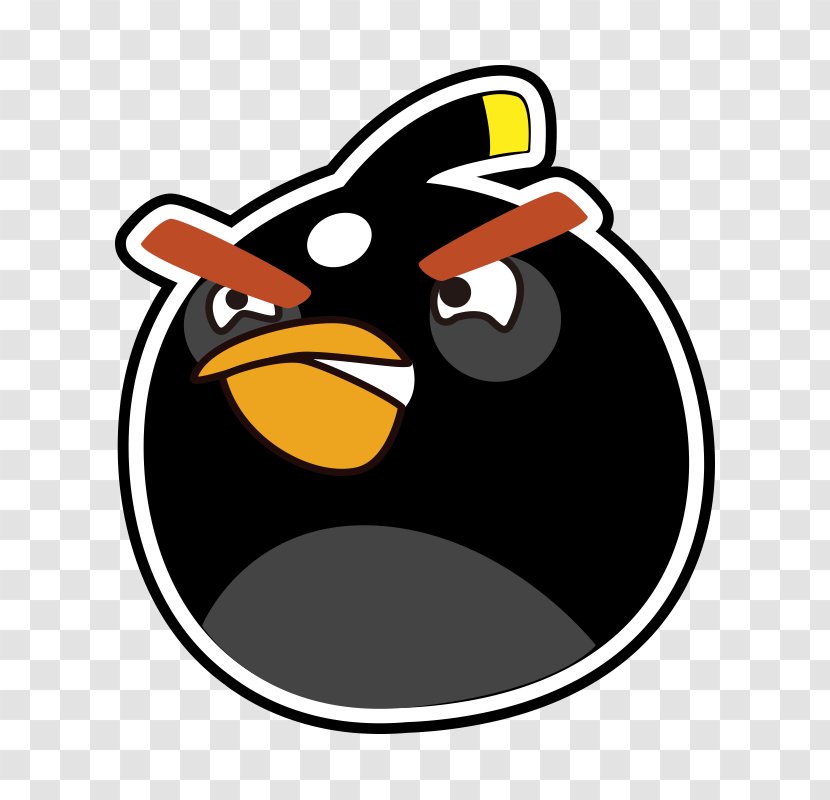 Angry Birds 2 Mighty Eagle Iron-on Video Game - Penguin - Bird Transparent PNG