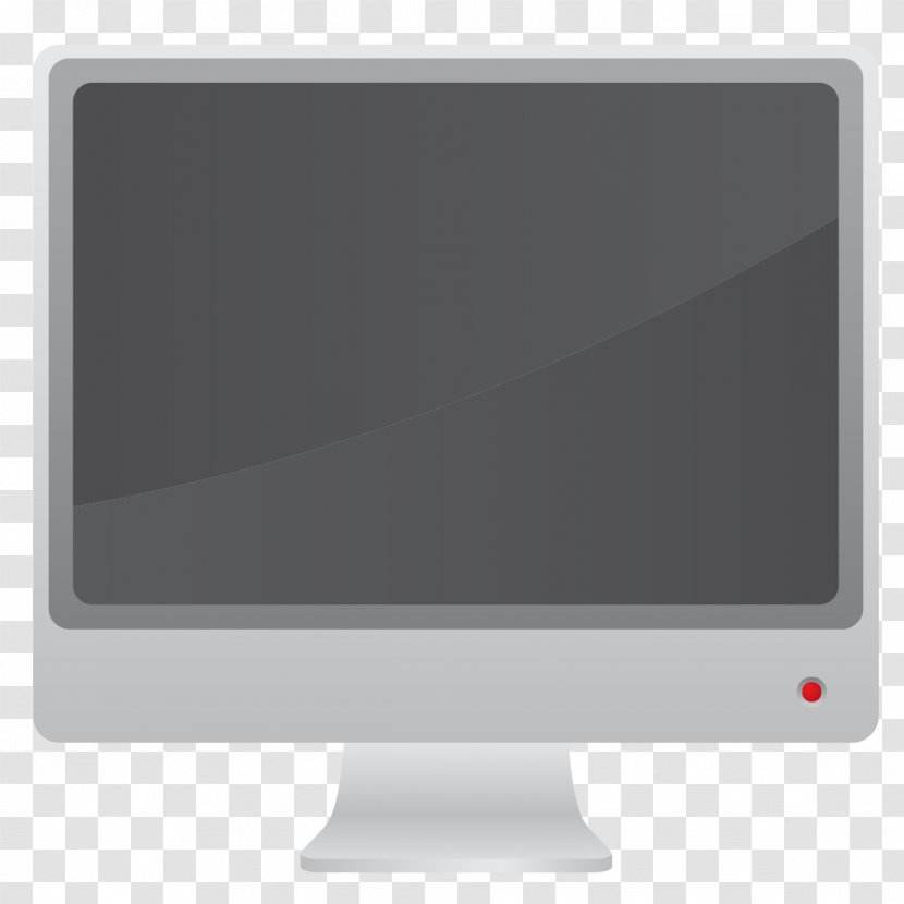 Computer Monitors Output Device Multimedia Angle - Technology - Grey Screen Transparent PNG