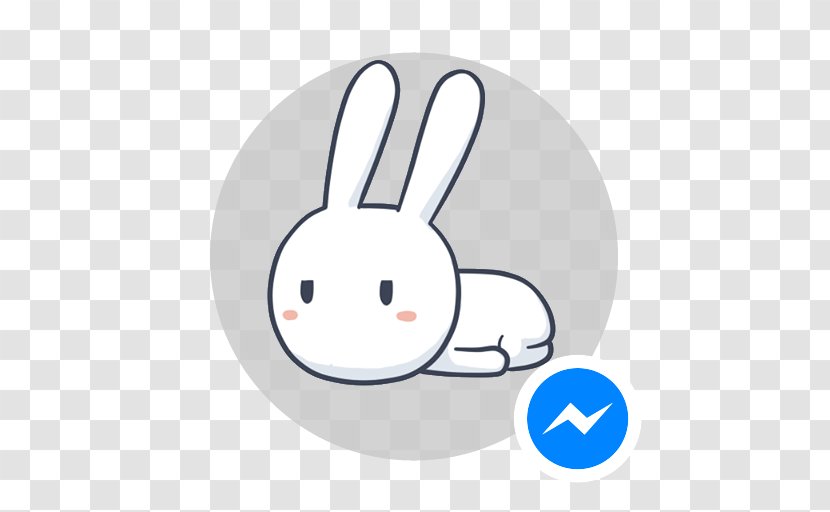 Rabbit Idea Image Facebook Messenger Information - Watercolor Transparent PNG