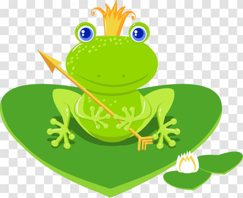 The Frog Princess Clip Art - Ranidae - Vector Transparent PNG