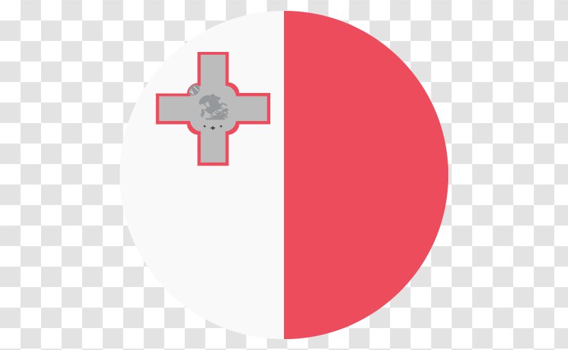 Flag Of Malta Emoji Regional Indicator Symbol - Red Transparent PNG