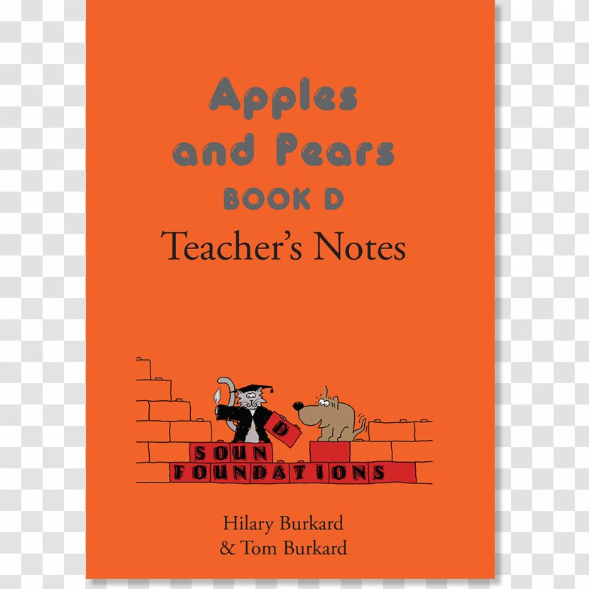 Dancing Bears Apples And Pears: Book D ; Workbook Teacher Spelling - Area - Apple Transparent PNG
