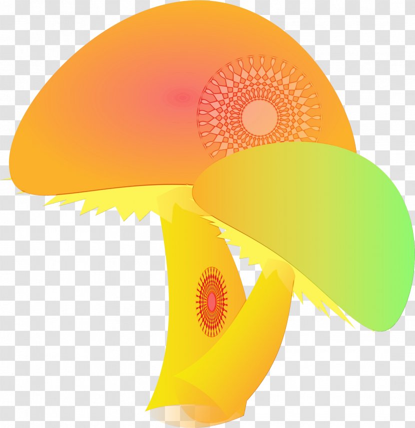 Mushroom Cartoon - Yellow Transparent PNG