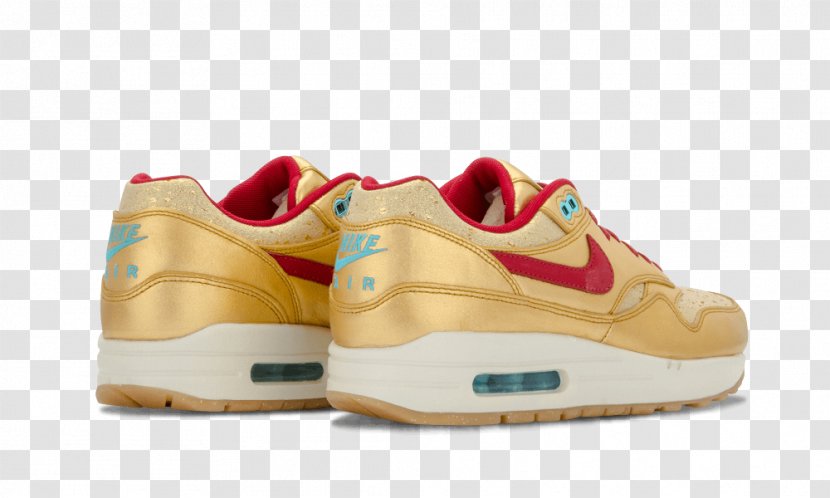 Sports Shoes Nike Air Max 1 Premium Men's - Shoe - Gold Black Vans For Women Transparent PNG