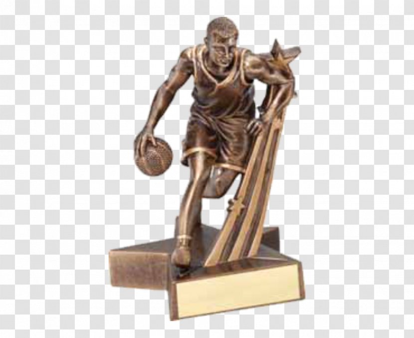 Trophy Women's Basketball Award Champion - Sculpture Transparent PNG