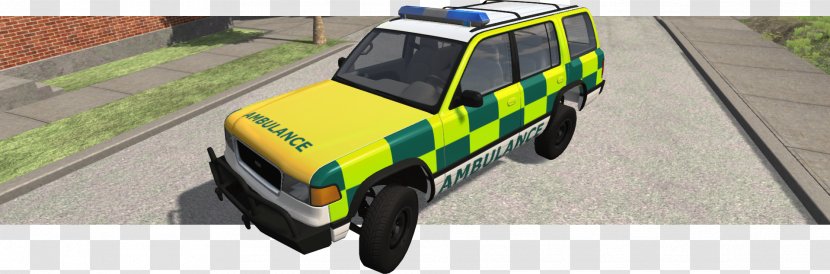 BeamNG.drive City Car Family - Technology - Ambulence Transparent PNG