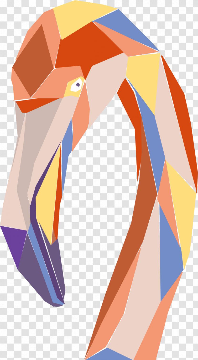 Graphic Design Art - Flamingos Transparent PNG