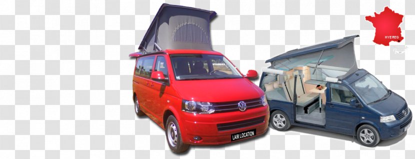 Compact Van Car Minivan Campervans - Volkswagen Westfalia Camper Transparent PNG