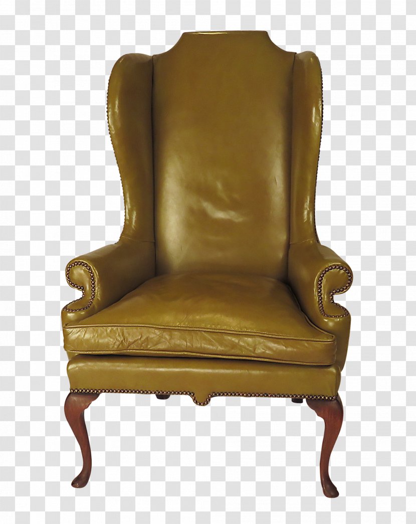 Wing Chair Couch Antique Chairish - Tufting Transparent PNG