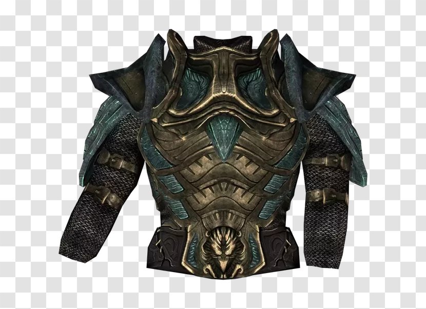 The Elder Scrolls V: Skyrim Minecraft Body Armor Mod Armour - V - Breastplate Transparent PNG