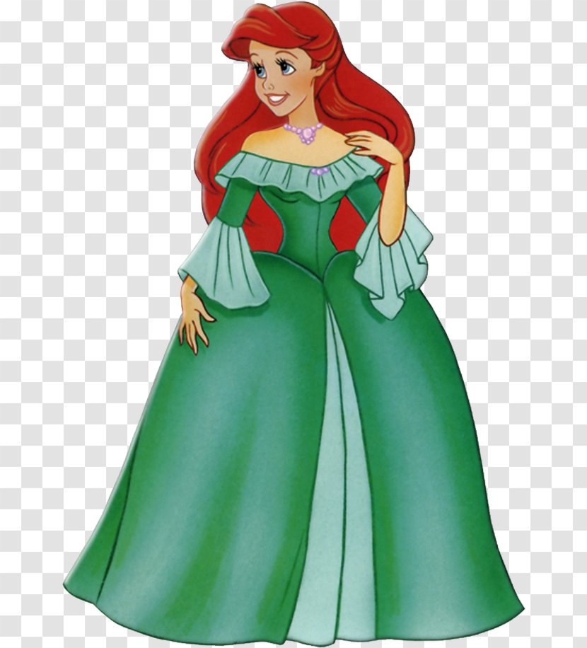 Ariel The Little Mermaid Merida Belle Disney Princess - Costume Transparent PNG