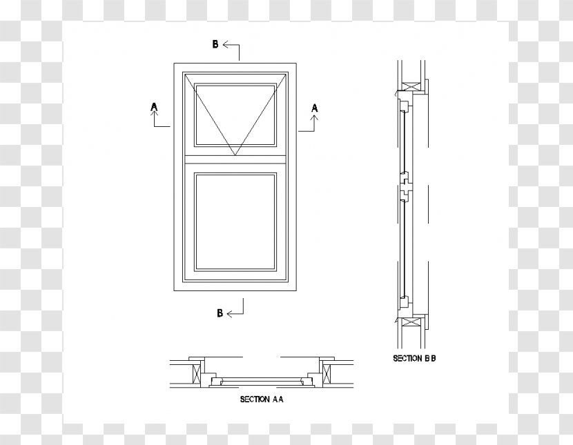 Computer-aided Design Drawing AutoCAD Window Image - Pentekening - Glass Block Transparent PNG