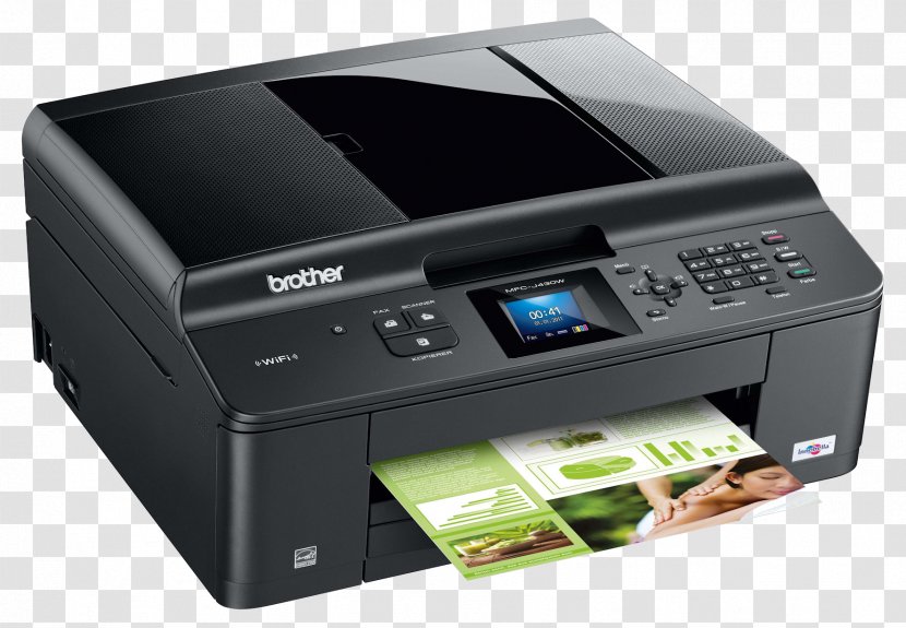 Multi-function Printer Brother Industries Inkjet Printing Driver - Output Device Transparent PNG