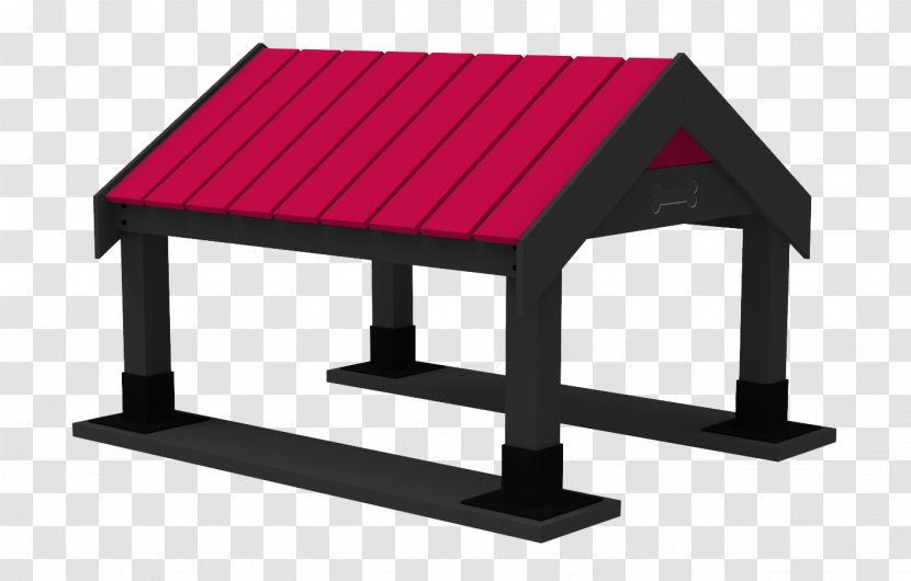 Dog Park House Roof Facade - Table Transparent PNG