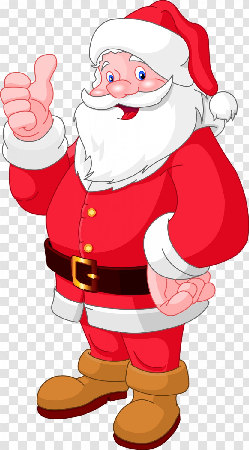 Christmas Santa Claus Clip Art - Fictional Character Transparent PNG
