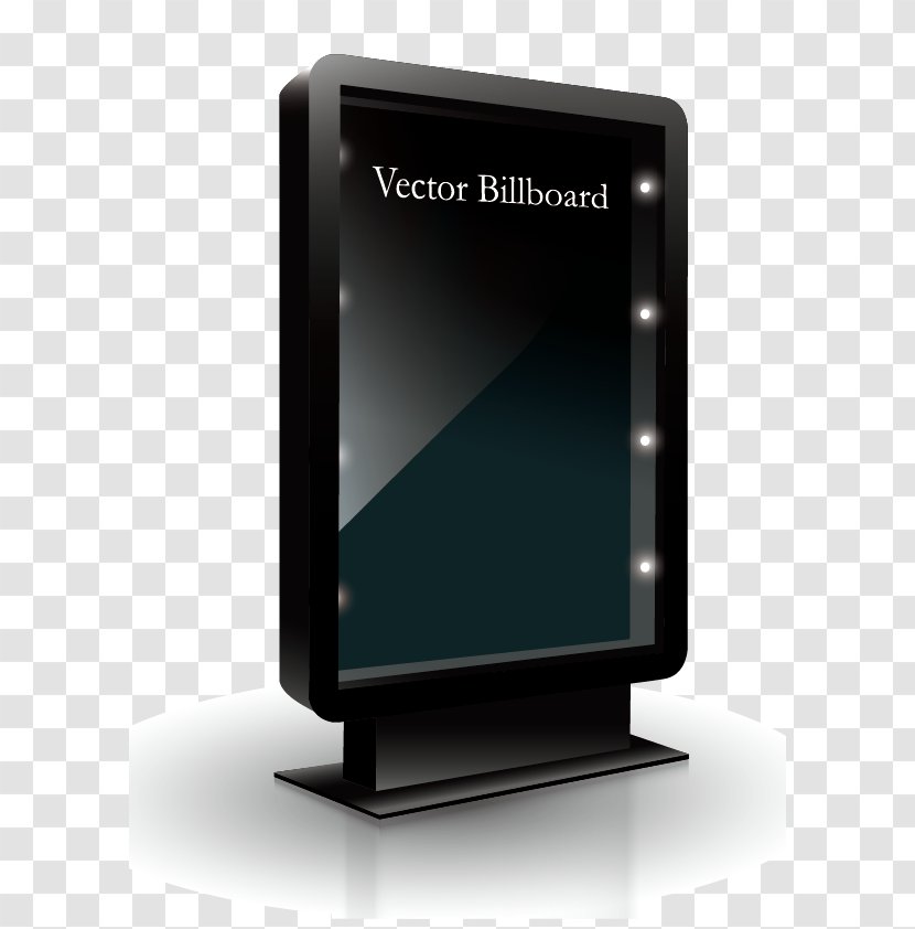 Advertising Computer Monitor - Accessory - Vector Tablet Transparent PNG