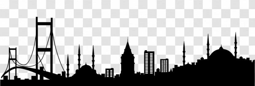 Skyline Silhouette Shanghai World Financial Center Clip Art - City Transparent PNG