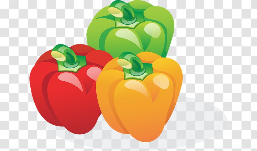 Bell Pepper Chili Vegetable Clip Art - Apple - Green Cliparts Transparent PNG