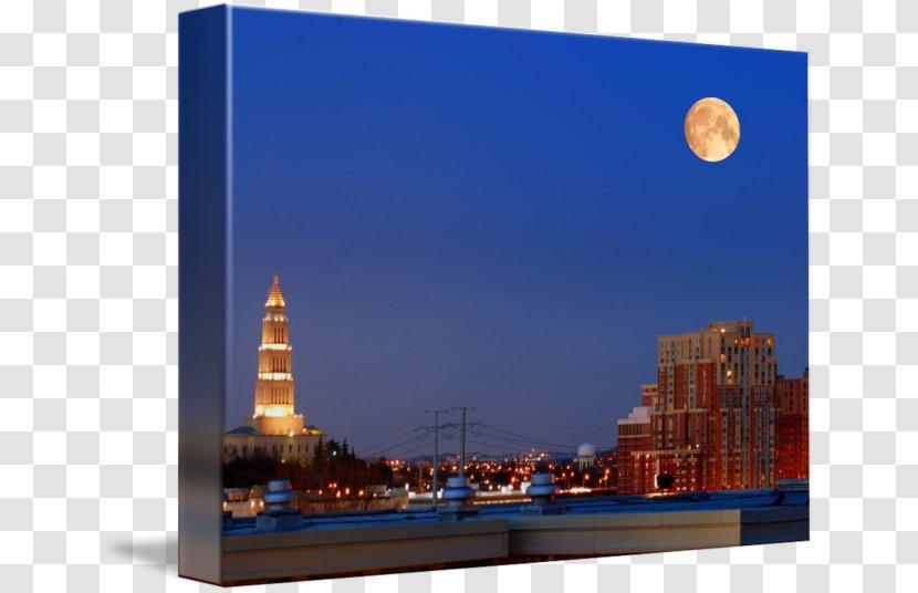 Gallery Wrap Canvas Art Printmaking Cityscape - Landmark Transparent PNG