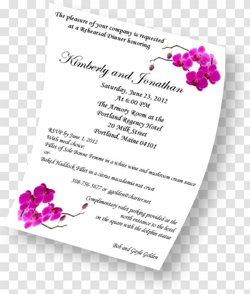 Wedding Invitation Paper Greeting & Note Cards Convite - Party Transparent PNG