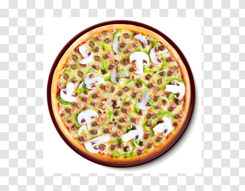 California-style Pizza Sicilian Tarte Flambée Vegetarian Cuisine - American Food Transparent PNG