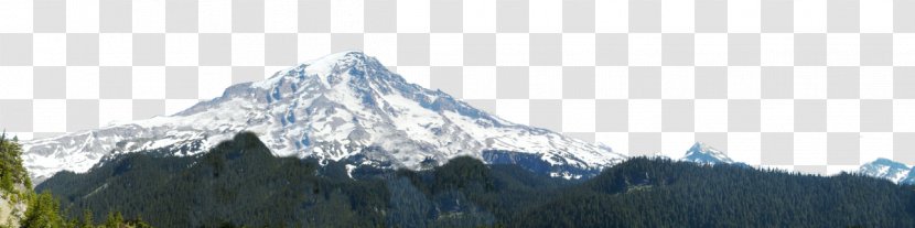 Mount Rainier Index Scenery Mountain Everest - The Snow Capped Mountains Transparent PNG
