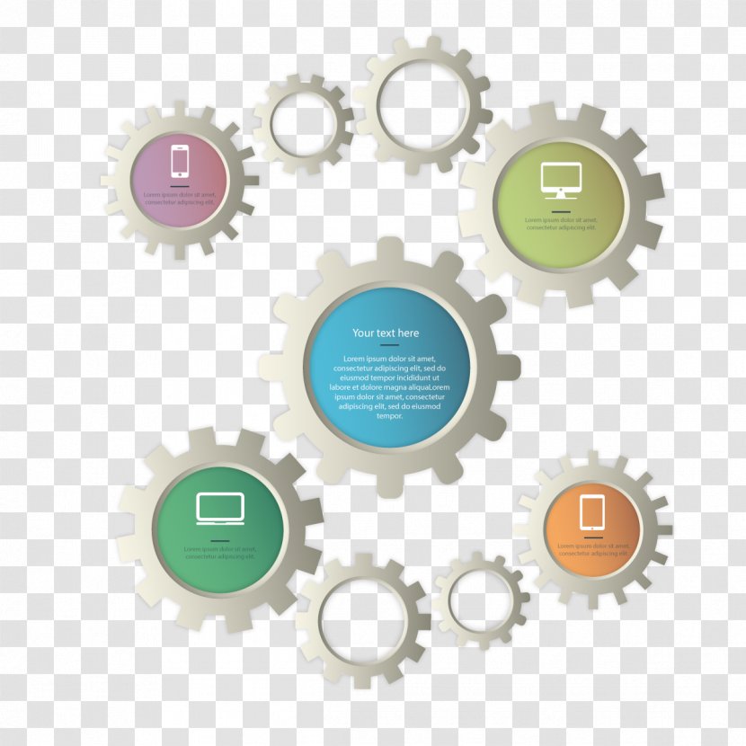 Gear Information - Page Layout - Business Vector Transparent PNG