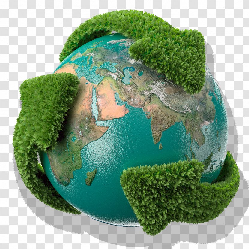 Plastic Recycling Natural Environment Sustainability - Earth - Green Transparent PNG
