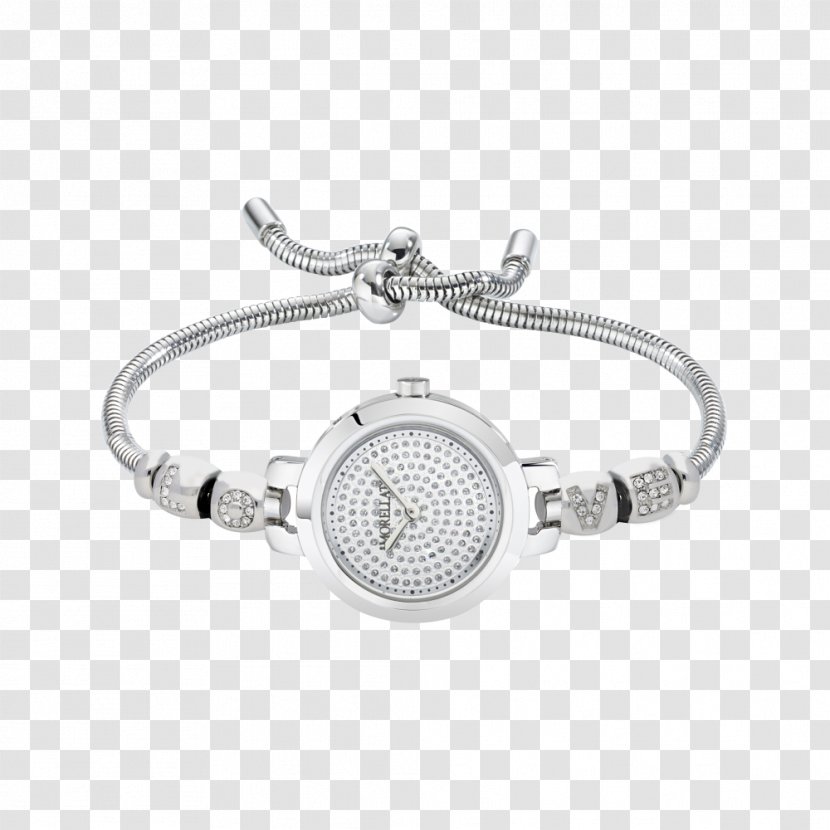 Morellato Group Watch Jewellery Water Resistant Mark Bracelet - Silver Transparent PNG