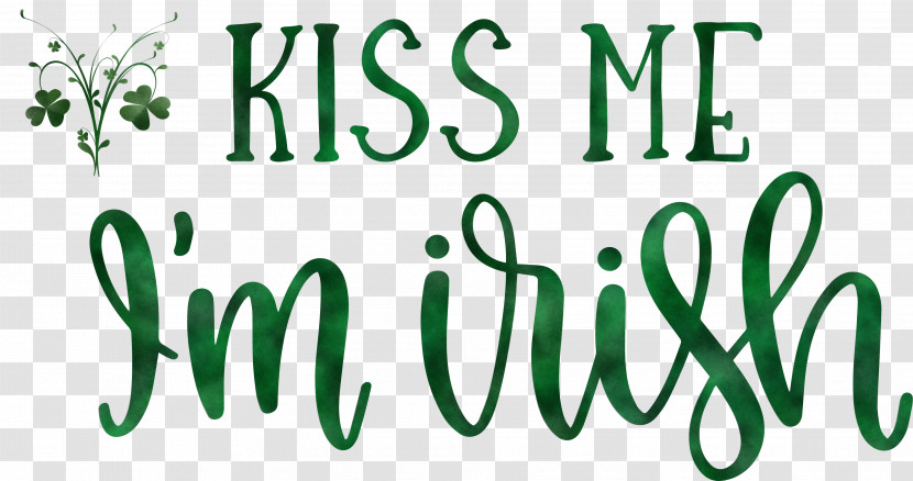 Saint Patrick Patricks Day Kiss Me Transparent PNG