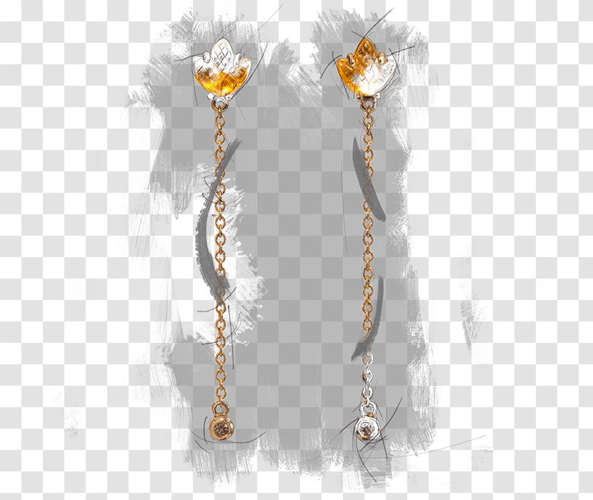 Earring - Flower - Bia Filigree Transparent PNG