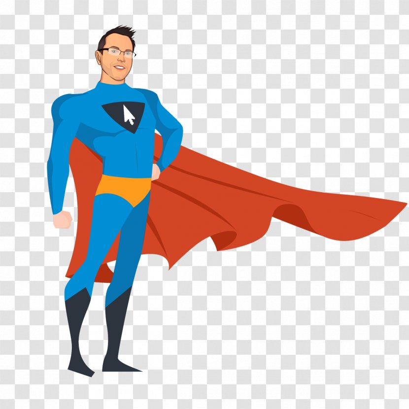 Superman Clark Kent Superhero Vector Graphics Design - Character Transparent PNG