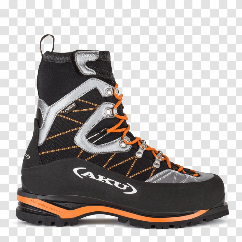 Shoe Snow Boot Footwear Hiking - Orange Transparent PNG