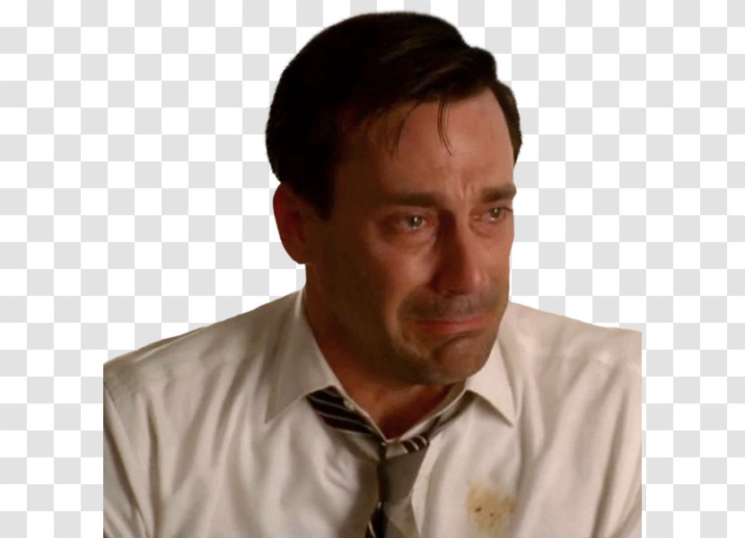 Don Draper Mad Men Jon Hamm Walter White The Suitcase - Advertising - Crying Transparent PNG