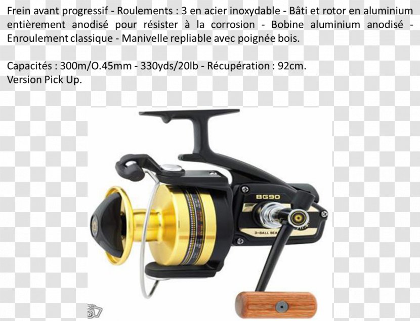 Fishing Reels Spin Daiwa Black Gold Heavy Action Spinning Reel Globeride - Hardware Transparent PNG