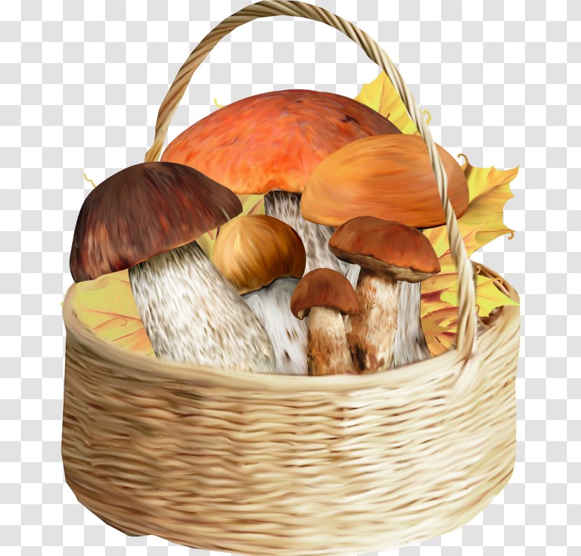 Edible Mushroom Food Gift Baskets Transparent PNG