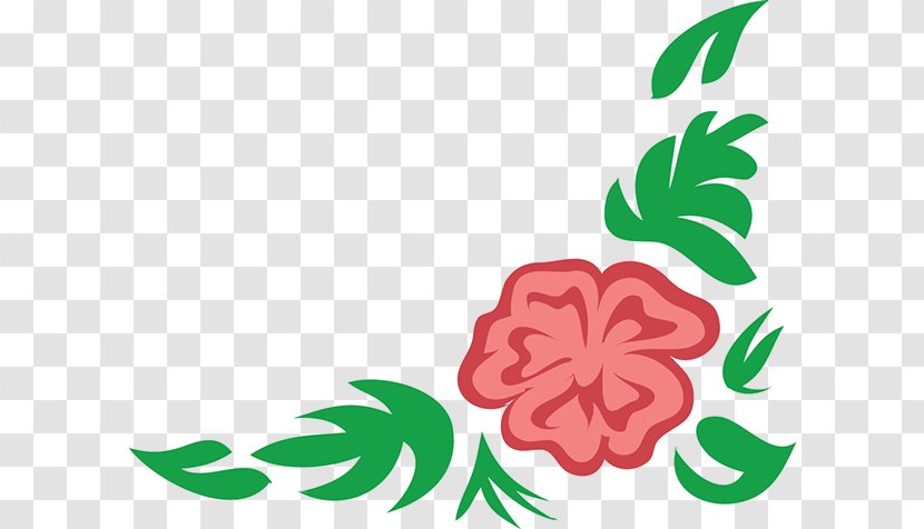 Luau Floral Design Clip Art - Logo - Tropical Invitation Transparent PNG