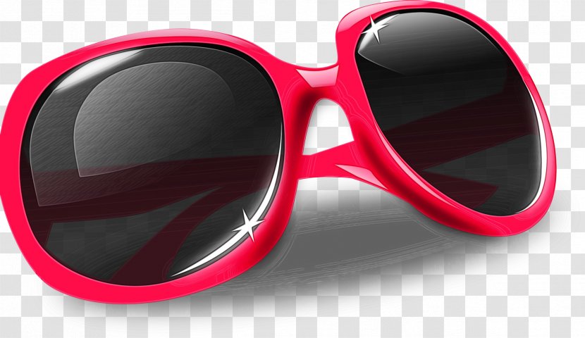 Goggles Aviator Sunglasses Image - Eyewear - Magenta Transparent PNG