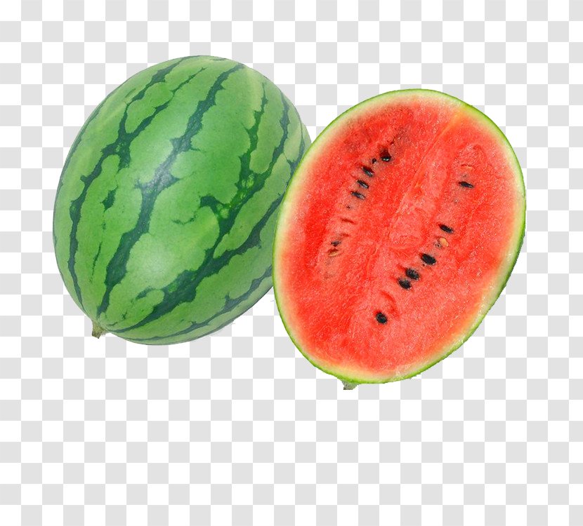 Dongtai Watermelon Fruit Sweetness - Half Seeds Transparent PNG