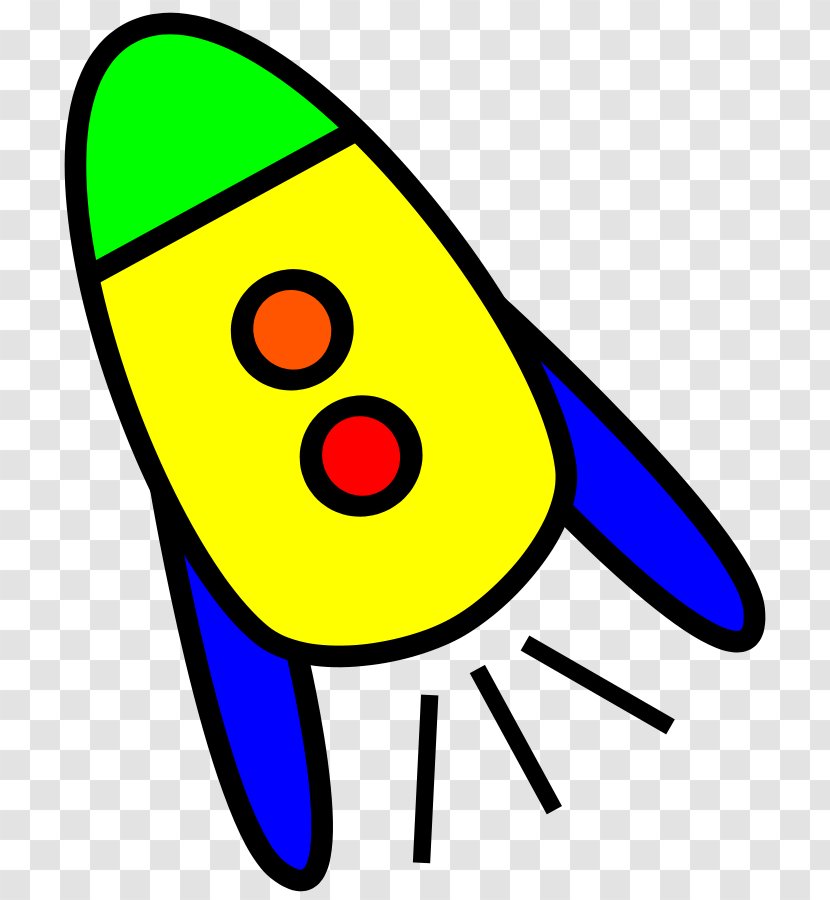 Rocket Spacecraft Free Content Clip Art - Yellow - Simple Cliparts Transparent PNG