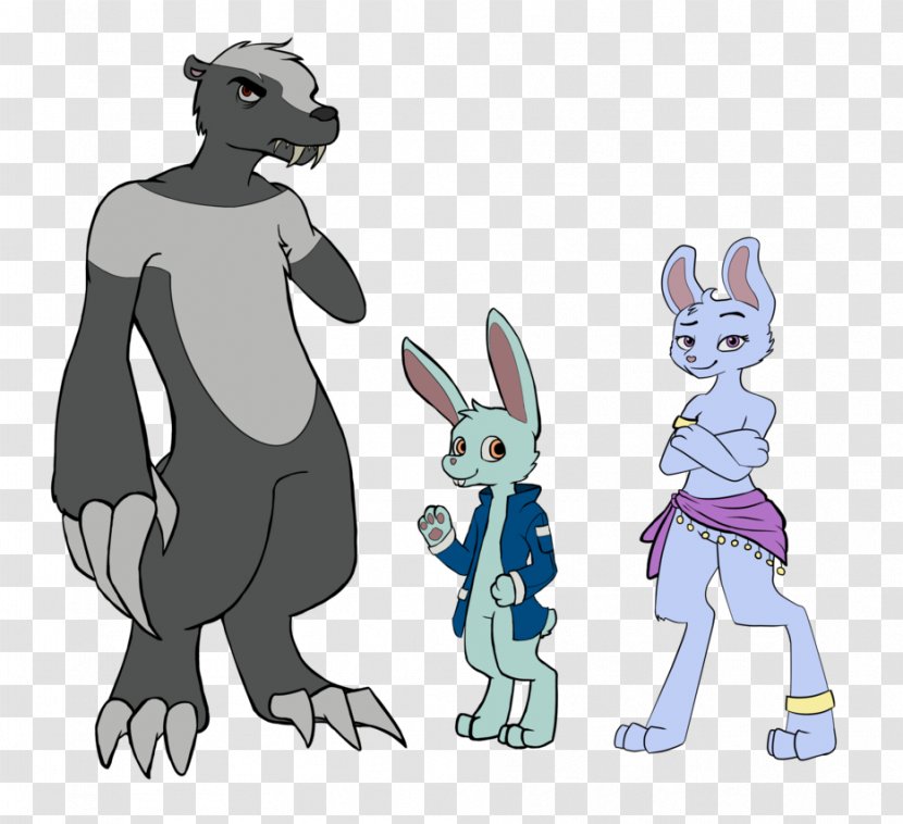 Macropodidae Horse Dog Cartoon - Rabits And Hares - Welcome To The Team Transparent PNG