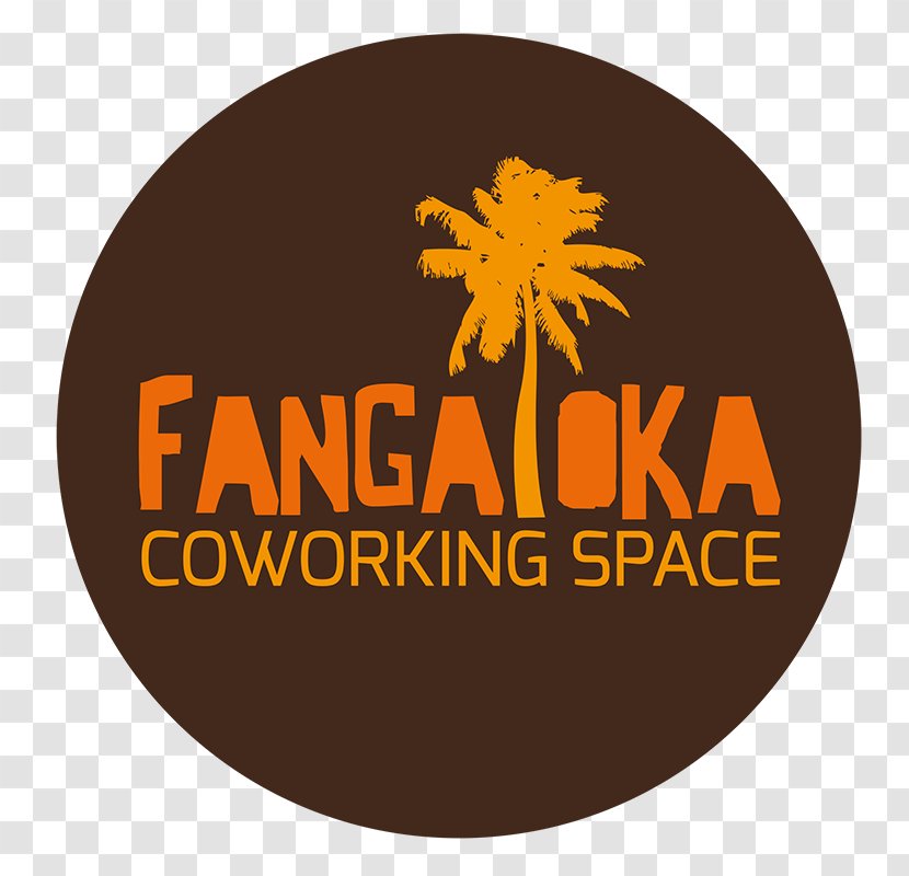 Fangaloka Space Coworking Innovation Logo - Text Transparent PNG