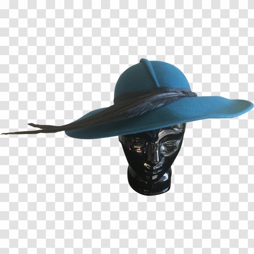 Sun Hat Cobalt Blue Cap Costume Transparent PNG