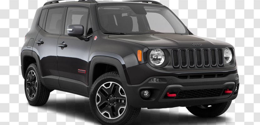 Compact Sport Utility Vehicle 2018 Jeep Renegade Trailhawk Car - Crossover Suv Transparent PNG