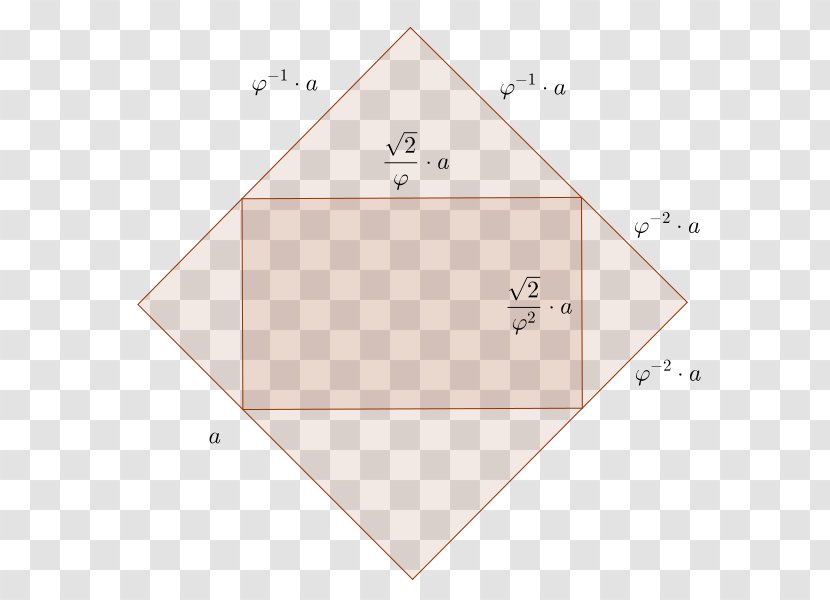 Golden Rectangle Square Triangle Transparent PNG