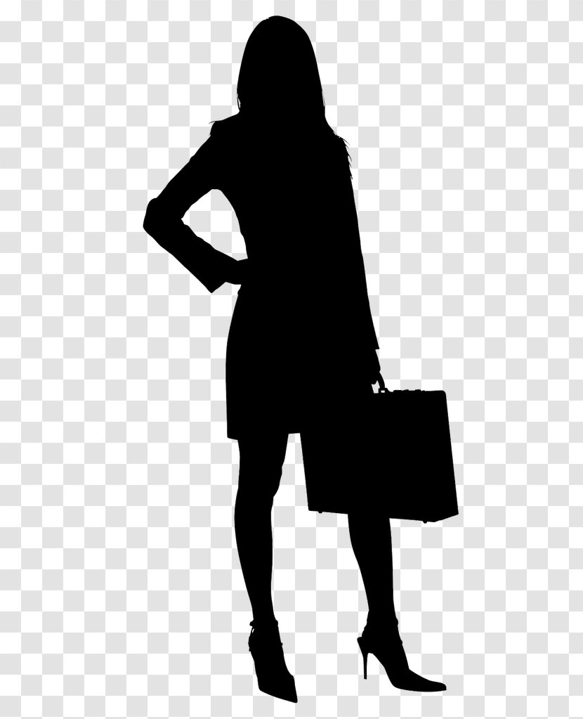Stock Photography Silhouette Businessperson Fotosearch - Briefcase Transparent PNG