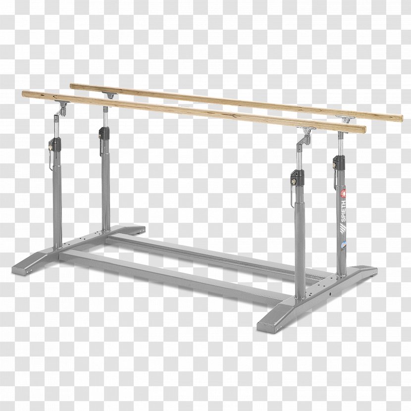 Spieth Gymnastics Parallel Bars Artistic Uneven - Furniture Transparent PNG